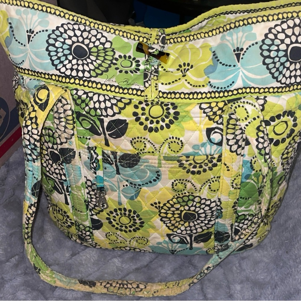 Vera Bradley - Limes Up - Quilted Tote Bag